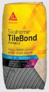 Adeziv gresie si faianta - Adeziv flexibil SikaHome TileBond Flexible 20 kg